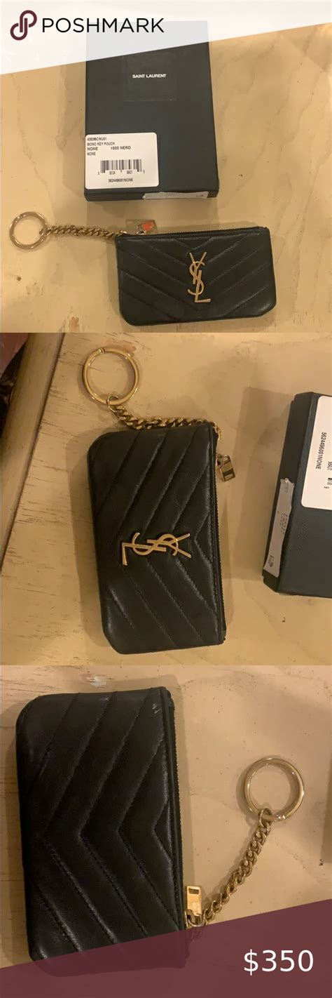 ysl coin purse|YSL coin purse keychain.